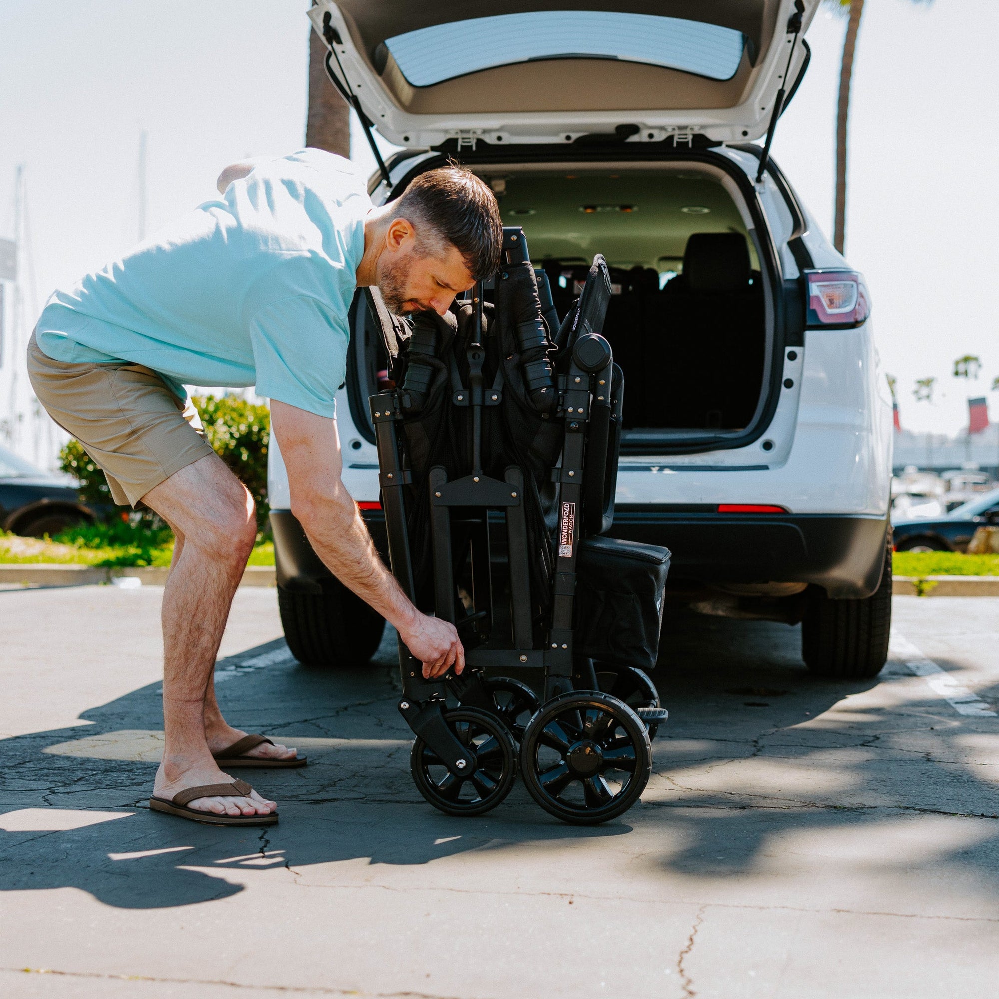 easy to fold stroller wagon