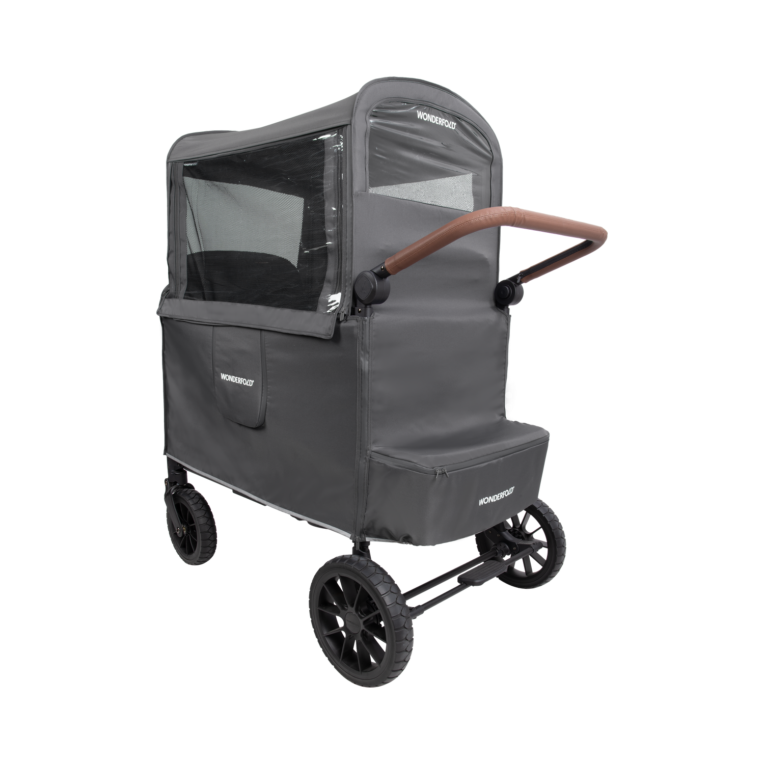 stroller wagon rain cover Weather Cover l W Series Stroller Wagon l WonderFold – Wonderfold