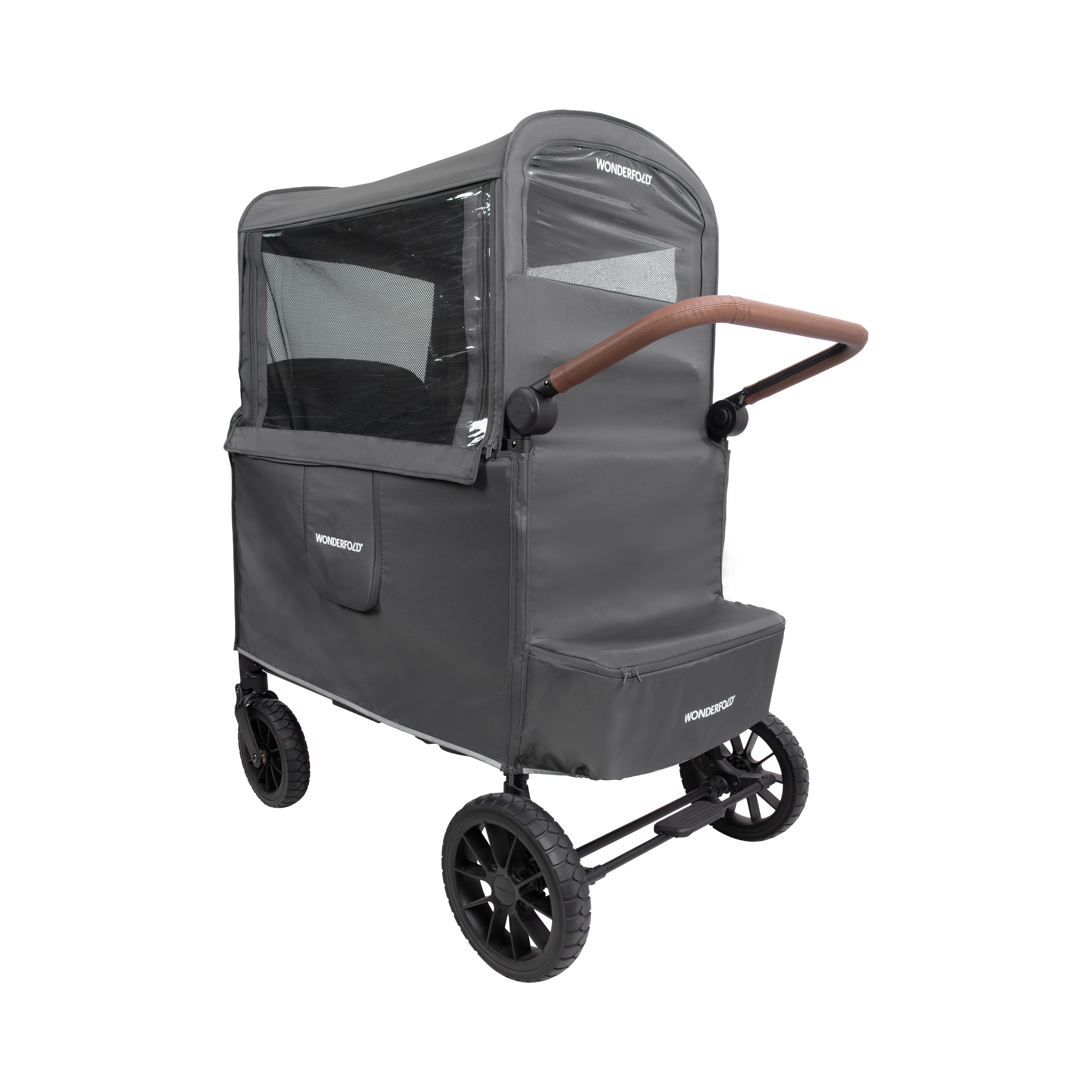 wagon stroller cover Weather Cover l W Series Stroller Wagon l WonderFold – Wonderfold